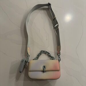 Charles & Keith Pastel Ombre Crossbody Bag with Detachable Pouches 22L2 S